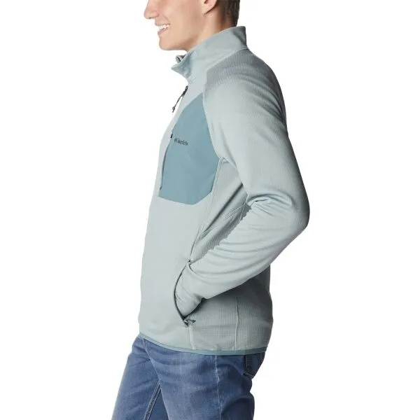 Columbia TRIPLE CANYON FULL ZIP Pánska funkčná mikina, svetlomodrá, veľkosť XXL