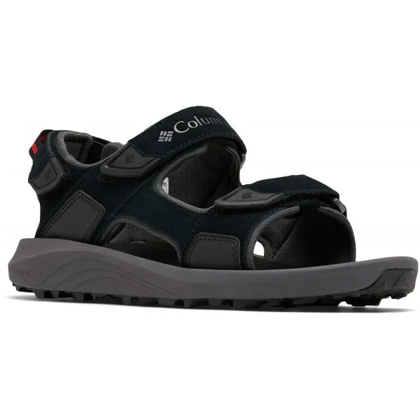 Turistické sandále Columbia Trailstorm Hiker 3 Strap - black/dark grey