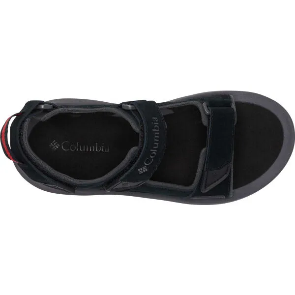 Turistické sandále Columbia Trailstorm Hiker 3 Strap - black/dark grey
