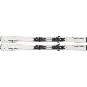 Elan CRYSTAL WHITE LS + EL9.0 GW Dámske zjazdové lyže, biela, veľkosť
