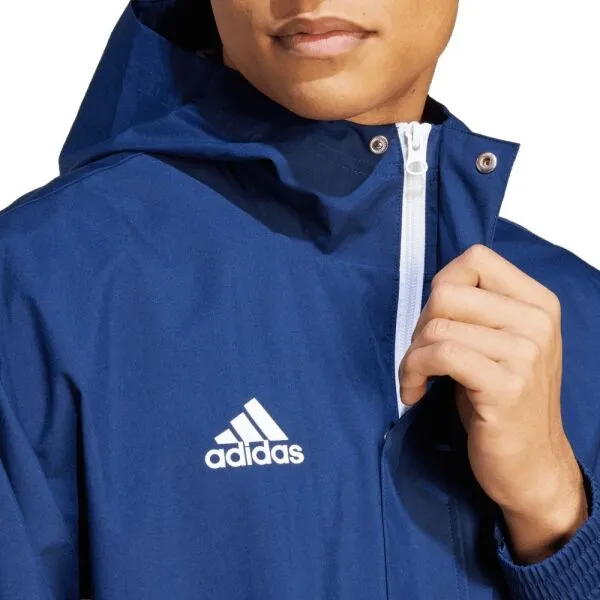 adidas ENT22 AW JKT Pánska futbalová bunda, modrá, veľkosť XXL