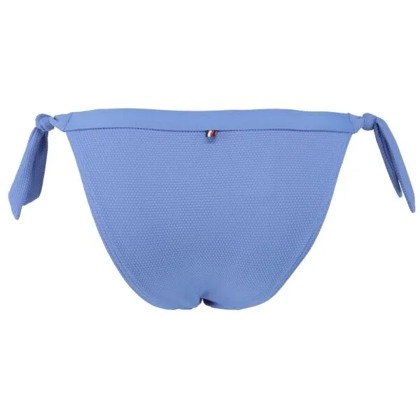 Tommy Hilfiger SIDE TIE BIKINI Dámsky spodný diel plaviek, modrá, veľkosť