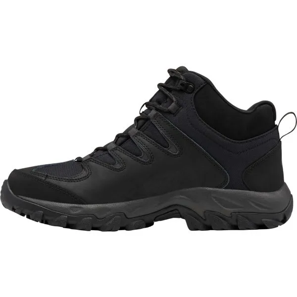 Columbia BUXTON PEAK MID WP Pánska turistická obuv, čierna, veľkosť 44.5