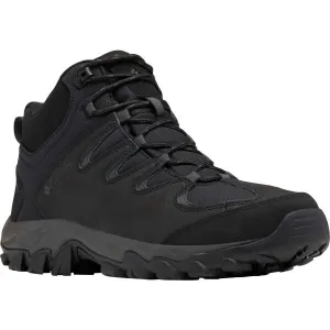 Columbia BUXTON PEAK MID WP Pánska turistická obuv, čierna, veľkosť 44.5