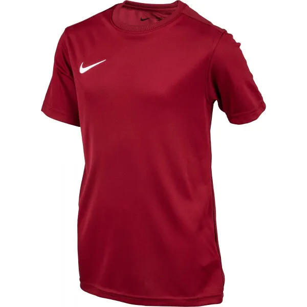 Nike DRI-FIT PARK 7 JR Detský futbalový dres, vínová, veľkosť