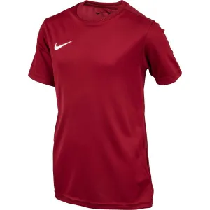 Nike DRI-FIT PARK 7 JR Detský futbalový dres, vínová, veľkosť