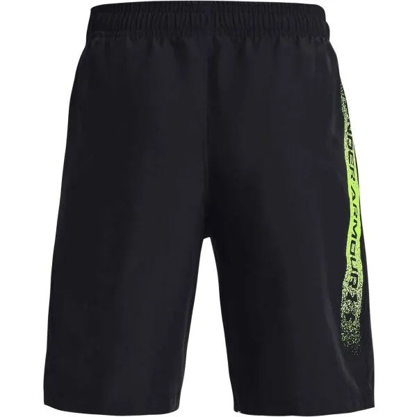Under Armour WOVEN GRAPHIC SHORTS Chlapčenské kraťasy, čierna, veľkosť M
