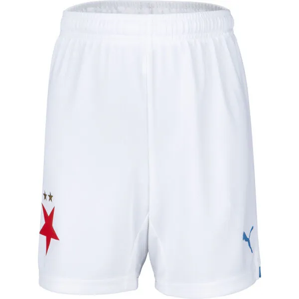 Puma SKS HOME SHORTS JR Chlapčenské futbalové šortky, biela, veľkosť