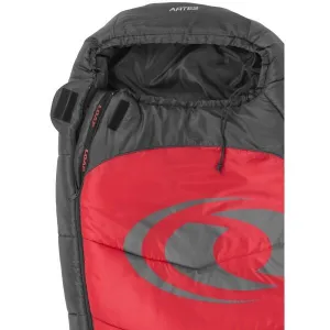 LOAP ARTES Spací vak, čierna, veľkosť 220 cm - pravý zips