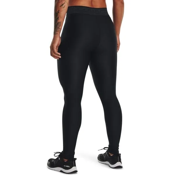 Under Armour ARMOUR BRANDED WB LEG Dámske legíny, čierna, veľkosť
