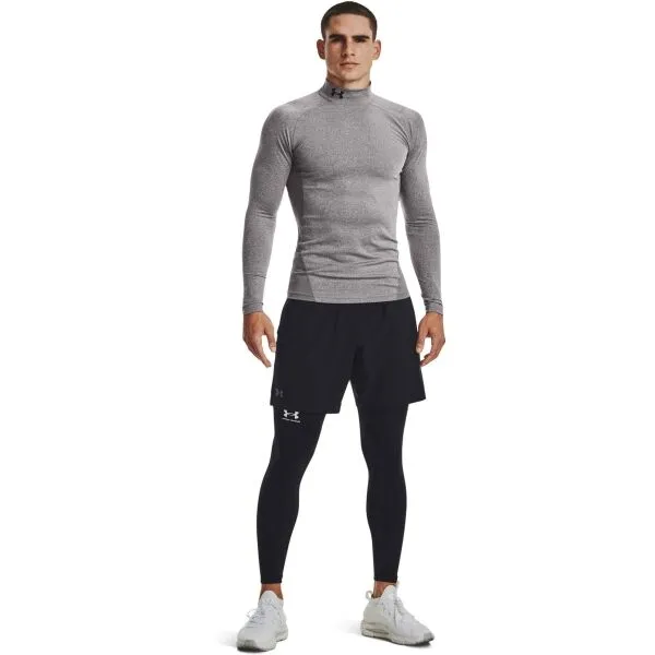 Under Armour CG ARMOUR COMP MOCK Pánske tielko, sivá, veľkosť