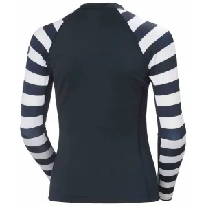 Helly Hansen WATERWEAR RASHGUARD W Dámsky funkčný zvršok, tmavo modrá, veľkosť
