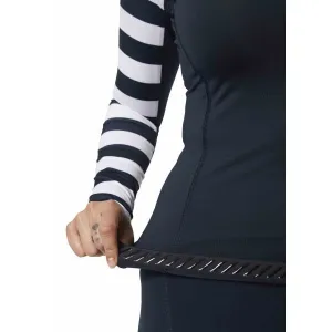 Helly Hansen WATERWEAR RASHGUARD W Dámsky funkčný zvršok, tmavo modrá, veľkosť
