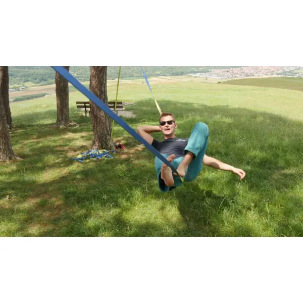 Slackline Slackline Gibbon Slacklines FlowLine Treewear Set