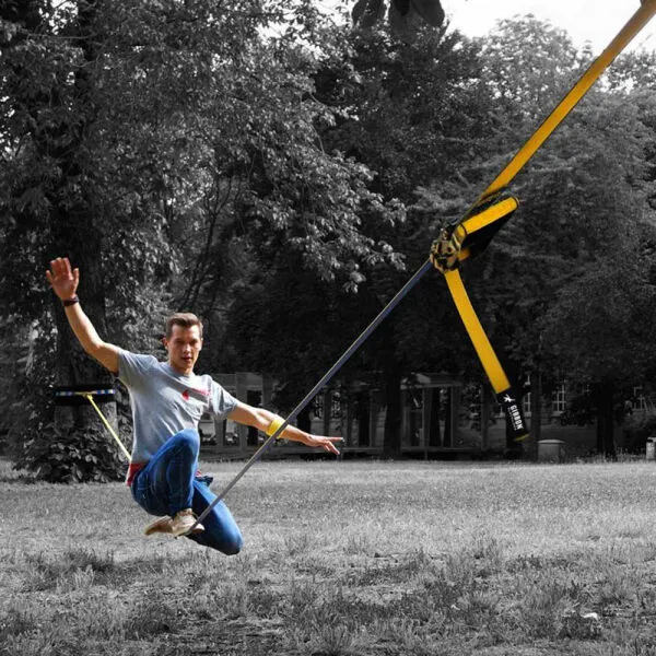 Slackline Slackline Gibbon Slacklines FlowLine Treewear Set