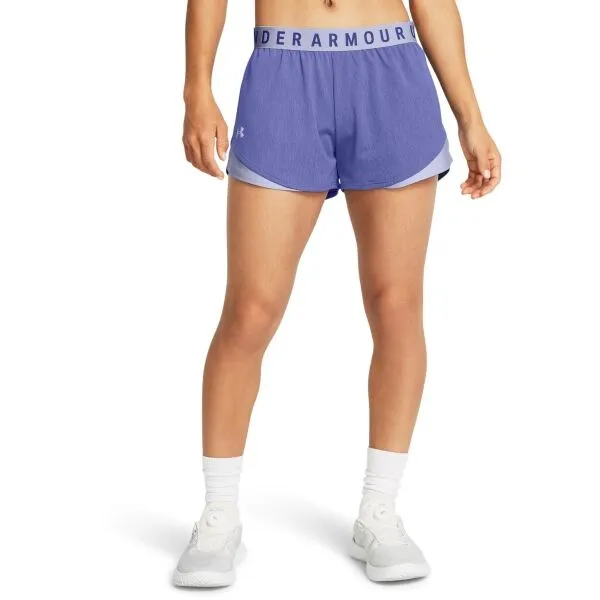 Under Armour PLAY UP TWIST SHORTS 3.0 Dámske šortky, fialová, veľkosť