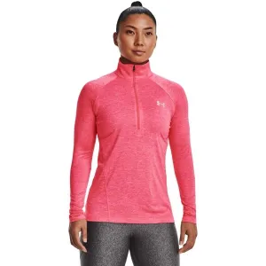 Under Armour TECH 1/2 ZIP - TWIST Dámska mikina, ružová, veľkosť S