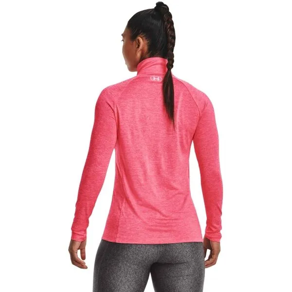 Under Armour TECH 1/2 ZIP - TWIST Dámska mikina, ružová, veľkosť S