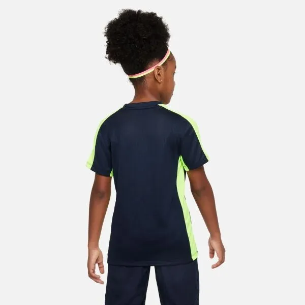 Nike DRI-FIT ACADEMY Detské futbalové tričko, tmavo modrá, veľkosť