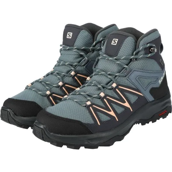 Salomon DAINTREE MID GTX W Dámska turistická obuv, sivá, veľkosť 36 2/3