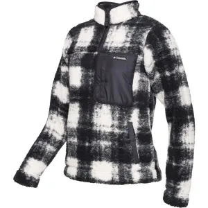 Columbia WEST BEND 1/4 ZIP II Dámska flísová mikina, čierna, veľkosť