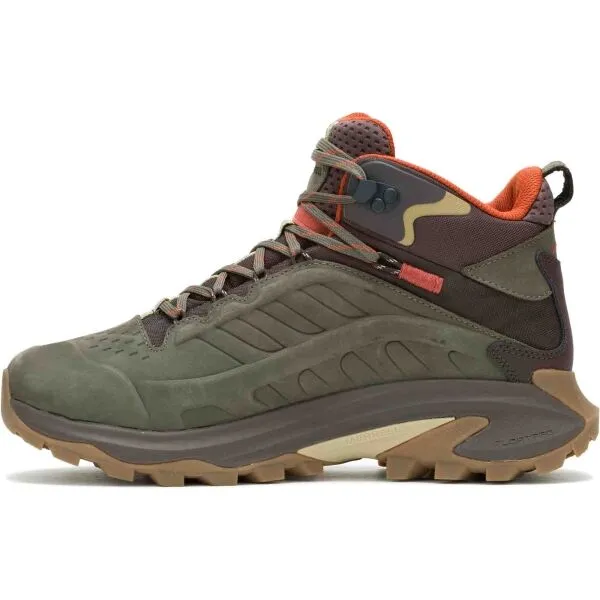 Merrell MOAB SPEED 2 LTR MID WP Pánska outdoorová obuv, khaki, veľkosť 42