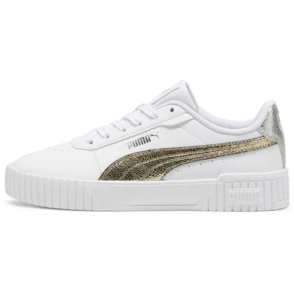Puma CARINA 2.0 METALLIC SHINE Dámske tenisky, biela, veľkosť 37.5