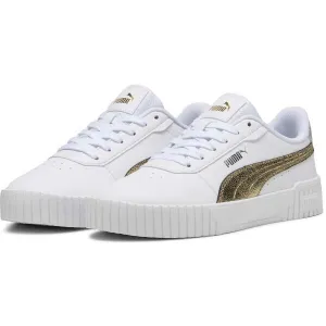Puma CARINA 2.0 METALLIC SHINE Dámske tenisky, biela, veľkosť 37.5
