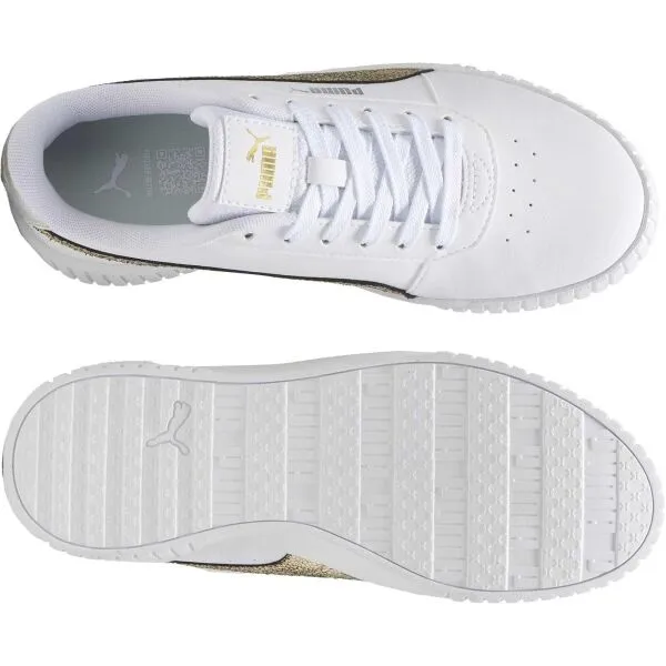 Puma CARINA 2.0 METALLIC SHINE Dámske tenisky, biela, veľkosť 37.5