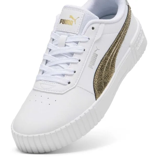 Puma CARINA 2.0 METALLIC SHINE Dámske tenisky, biela, veľkosť 37.5
