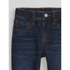 Modré chlapčenské slim fit džínsy GAP
