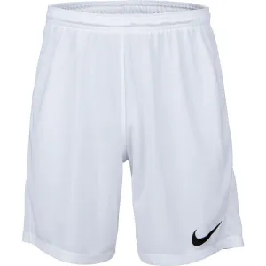 Nike DRI-FIT PARK 3 Pánske kraťasy, biela, veľkosť XXL