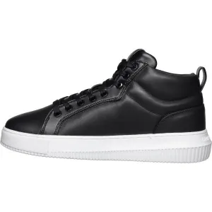 Calvin Klein CHUNKY CUPSOLE CLEAN HIGH Pánske tenisky, čierna, veľkosť