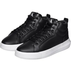 Calvin Klein CHUNKY CUPSOLE CLEAN HIGH Pánske tenisky, čierna, veľkosť
