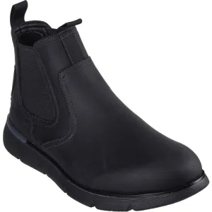 Skechers AUGUSTINO - PAOLO Pánska obuv, čierna, veľkosť