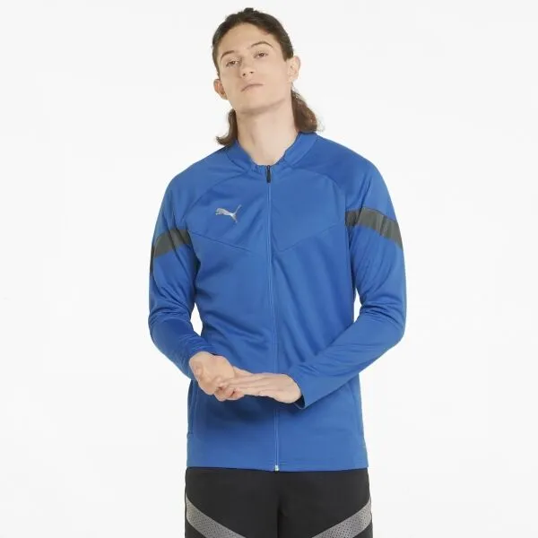 Puma TEAMFINAL TRAINING JACKET LU Futbalová tepláková bunda, modrá, veľkosť