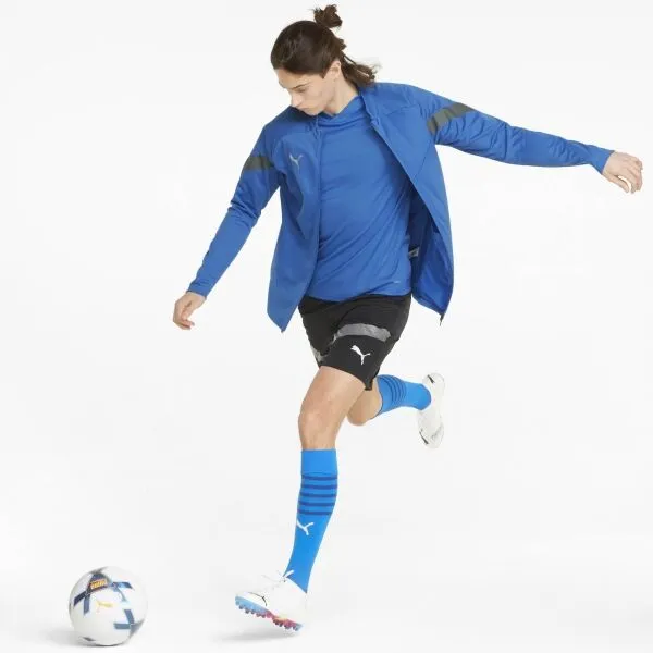 Puma TEAMFINAL TRAINING JACKET LU Futbalová tepláková bunda, modrá, veľkosť