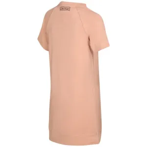 Calvin Klein LW S/S NIGHTSHIRT Dámska nočná košeľa, lososová, veľkosť