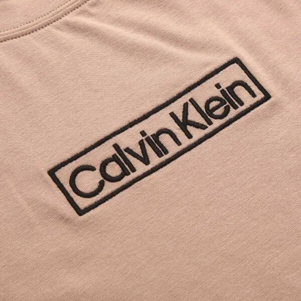 Calvin Klein LW S/S NIGHTSHIRT Dámska nočná košeľa, lososová, veľkosť