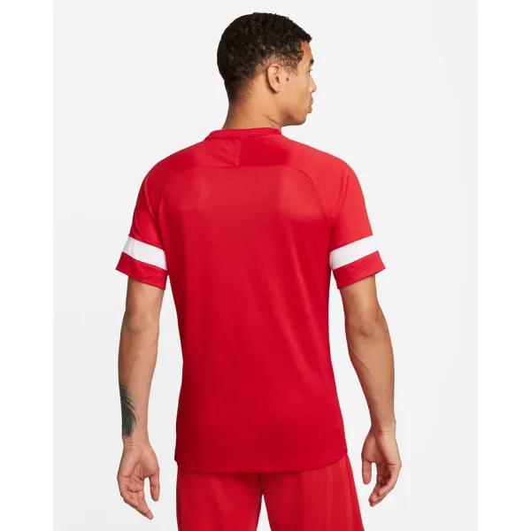 Nike DRI-FIT ACADEMY Pánske futbalové tričko, červená, veľkosť