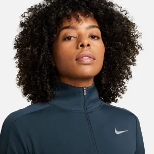 Nike DF PACER HZ Dámska tréningová mikina, tmavo modrá, veľkosť