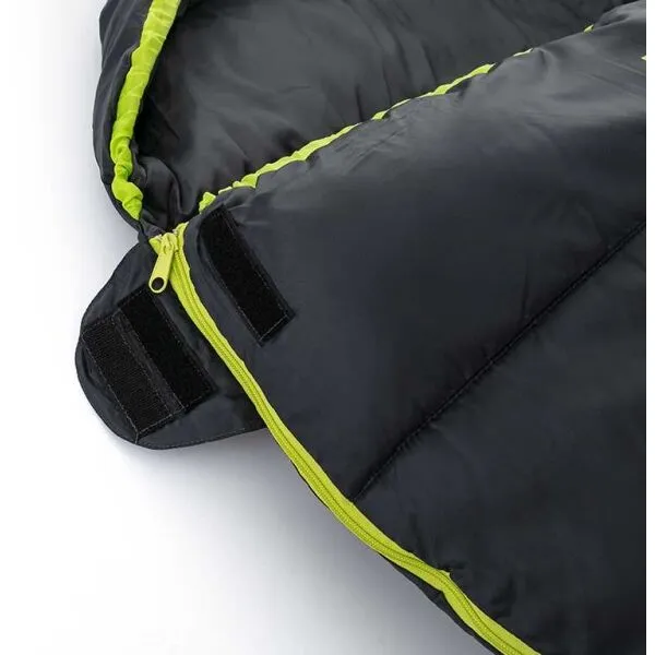 LOAP DAUHALI Spací vak, čierna, veľkosť 220 cm - ľavy zips