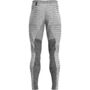 Compressport SEAMLESS PANTS Pánske športové tepláky, sivá, veľkosť
