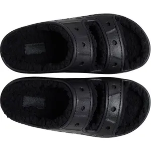 Crocs BAYA COZZZY SANDAL Dámske zateplené šľapky, čierna, veľkosť 37/38