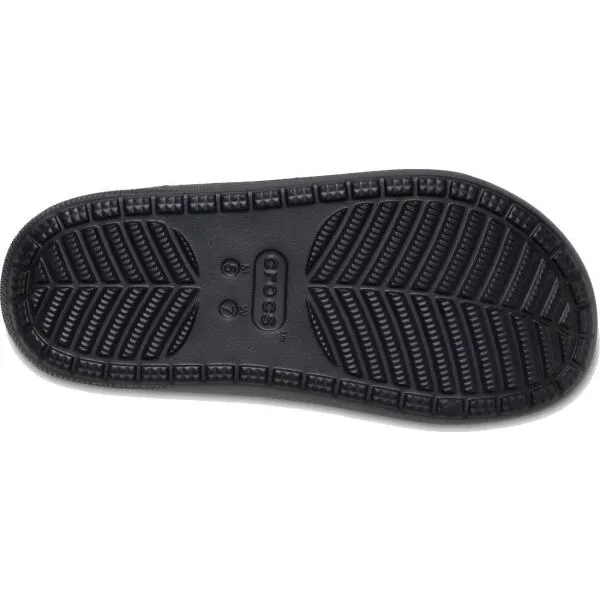 Crocs BAYA COZZZY SANDAL Dámske zateplené šľapky, čierna, veľkosť 37/38