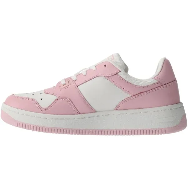 Tommy Hilfiger TOMMY JEANS RETRO BASKET WMN Dámske nízke tenisky, ružová, veľkosť