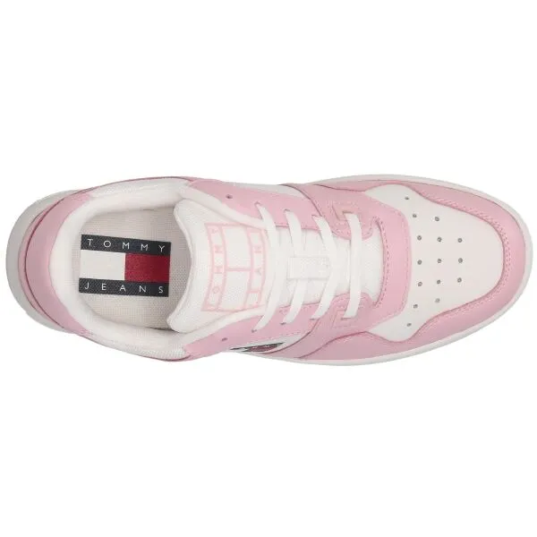 Tommy Hilfiger TOMMY JEANS RETRO BASKET WMN Dámske nízke tenisky, ružová, veľkosť
