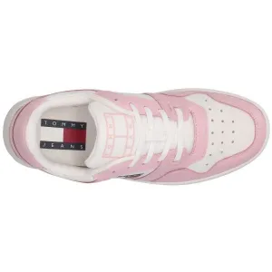 Tommy Hilfiger TOMMY JEANS RETRO BASKET WMN Dámske nízke tenisky, ružová, veľkosť