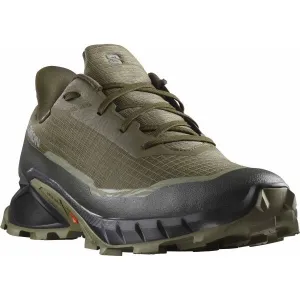 Salomon ALPHACROSS 5 GTX Pánska trailová obuv, tmavo zelená, veľkosť 44