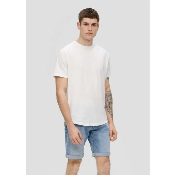 s.Oliver Q/S DENIM TROUSERS Pánske džínsové šortky, svetlomodrá, veľkosť